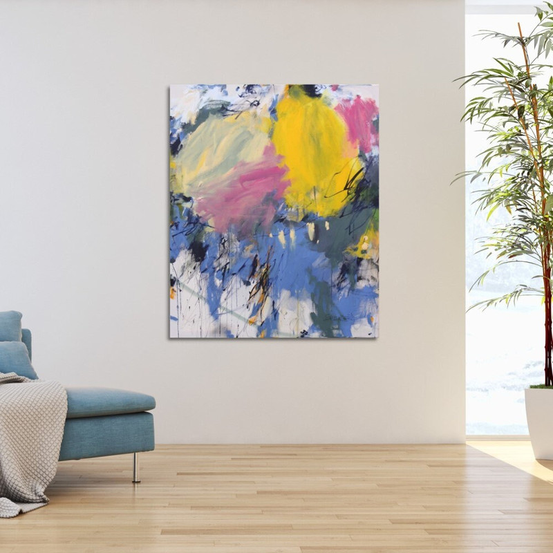 Daniela Schweinsberg Abstract Expressionism 100x120 LifeLemonLemonad Mixed MediaOriginalXXL FormatHommage Franz Kline.jpg