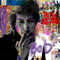 Homage Bob Dylan collage up to 80 x 80 cm canvas printposter paperrock musicsingerpop musicalu dibondsilver aluminumpop artstreet art.jpg