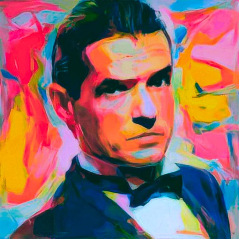 Homage Falco Emontional Collage Print up to 100 x 100 cm Gallery PrintSingerAustriaAustriaMotivationColourfulPop ArtColours.jpg