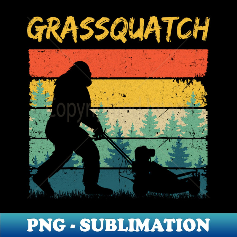 UL-14758_Funny Bigfoot Lawn Mowing Grassquatch Caretaker Landscaping 5608.jpg