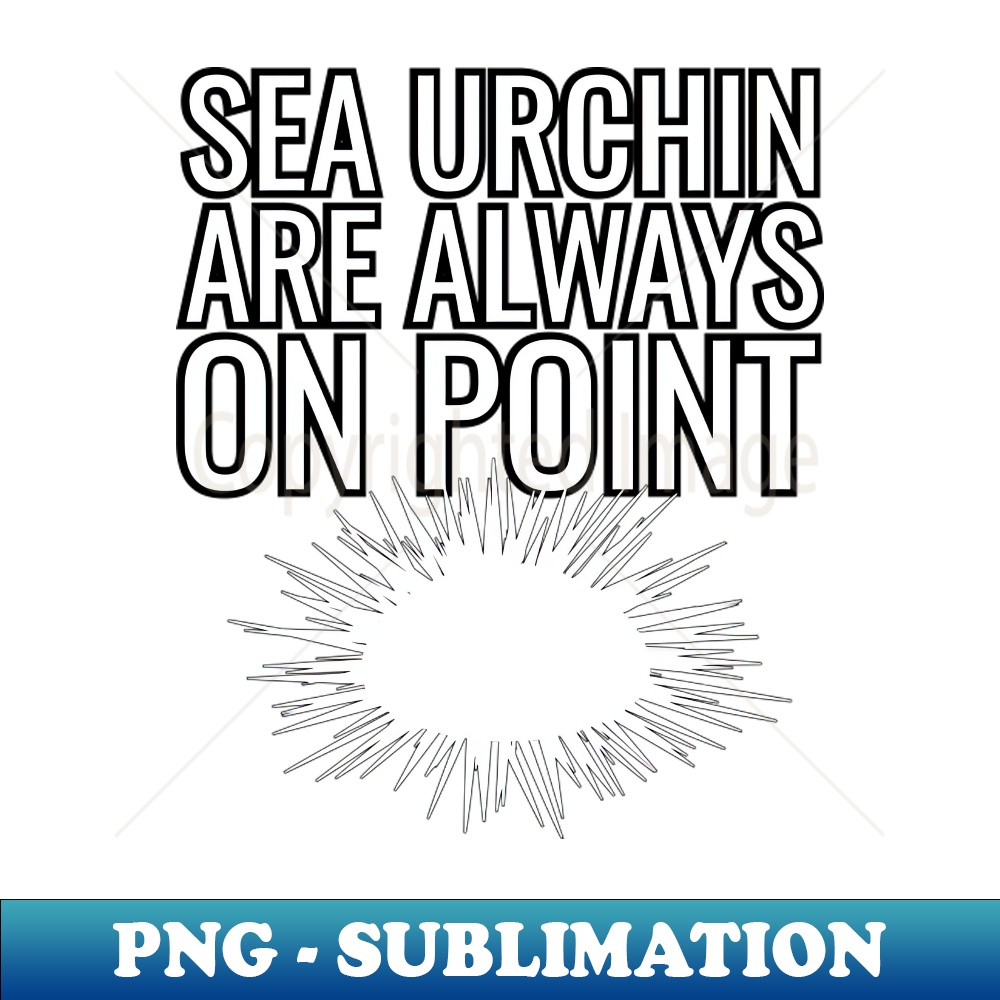 UO-31764_Sea urchin On Point Funny humor Sea urchins Cute Cool Art Design Lovers 7444.jpg