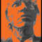 Hommage Orange Andy Warhol Portrait Framed Black 3 D Floating Frame Print 75 x 100 cm Alu DibondClear Coat RefinedPop ArtPainting.jpg