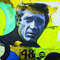 Hommage Steve McQueen is Neon Yellow up to 75x100 canvas print cinemaretrostencilmodern artXXL printscomtemporary artpop artdecorative.jpg