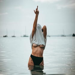 love u womanwatereroticmodern art photography up to 150x200 acrylic glasscanvasposterxxl printalu di