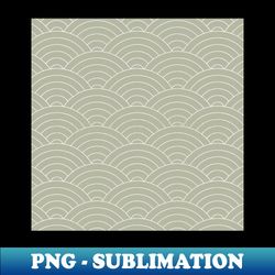 waves linen sage - creative sublimation png download - add a festive touch to every day