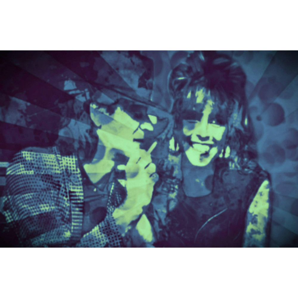 Motif Udo Lindenberg & Nena German 40 x 60 cm Gallery PrintAcrylic GlassIncl Aluminum back frameGerman musicmusiciansrock music.jpg