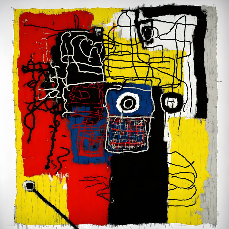 Neon Expressionism No16 Pop Art Portrait up to 150 x 150 cm Canvas PrintPoster PaperAbstractModern ArtAlu DibondSilverAluStreet Art.jpg