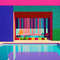 Swimming Pool 02 BauhausArchitectureStill Life Colorful up to 150 x 150 cm Gallery PrintCanvas PrintXXL PrintXXL FormatsAlu DibondPop Art.jpg
