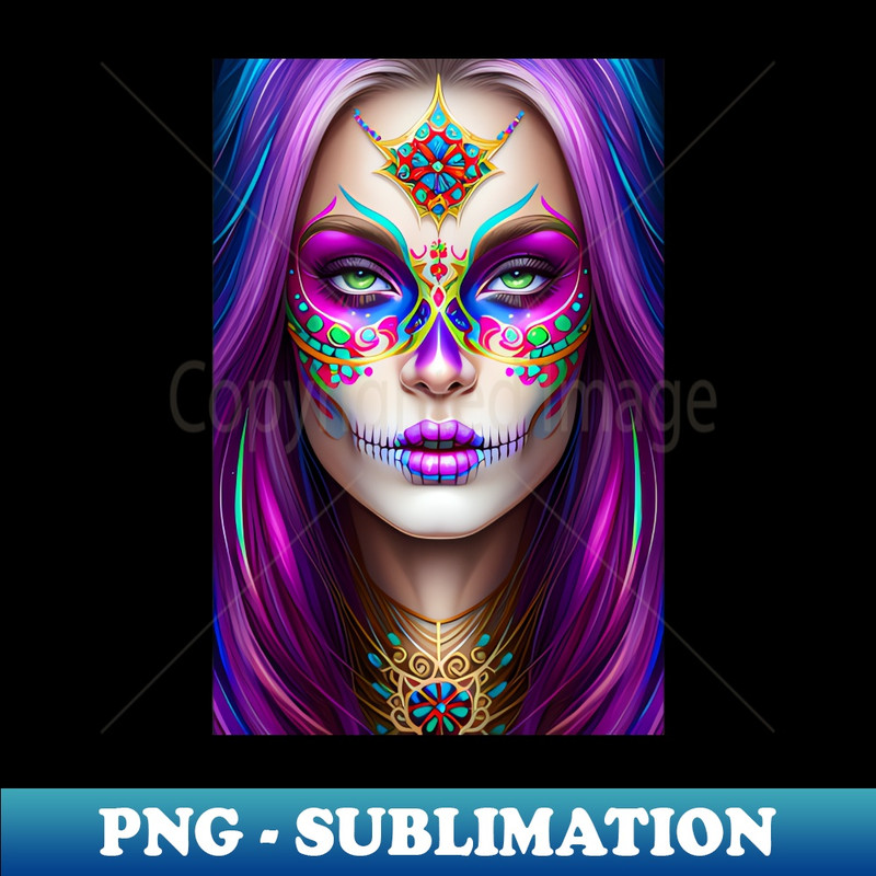 VK-34195_Sugar Skull Art - Woman in Makeup 7724.jpg