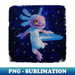 axolotl - sublimation-ready png file - capture imagination with every detail