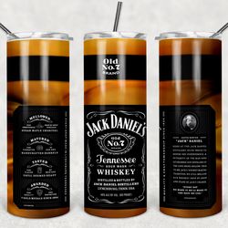 jack daniels tumbler png, drink tumbler design, straight design 20oz/ 30oz skinny tumbler, png file instant download