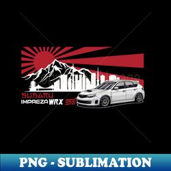 impreza wrx sti jdm - artistic sublimation digital file - stunning sublimation graphics