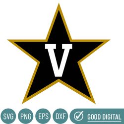 Vanderbilt Commodores Svg, Football Team Svg, Basketball, Collage, Game Day, Football, Instant Download