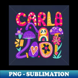carla - personalized name tag artistry - exclusive sublimation digital file - perfect for sublimation art