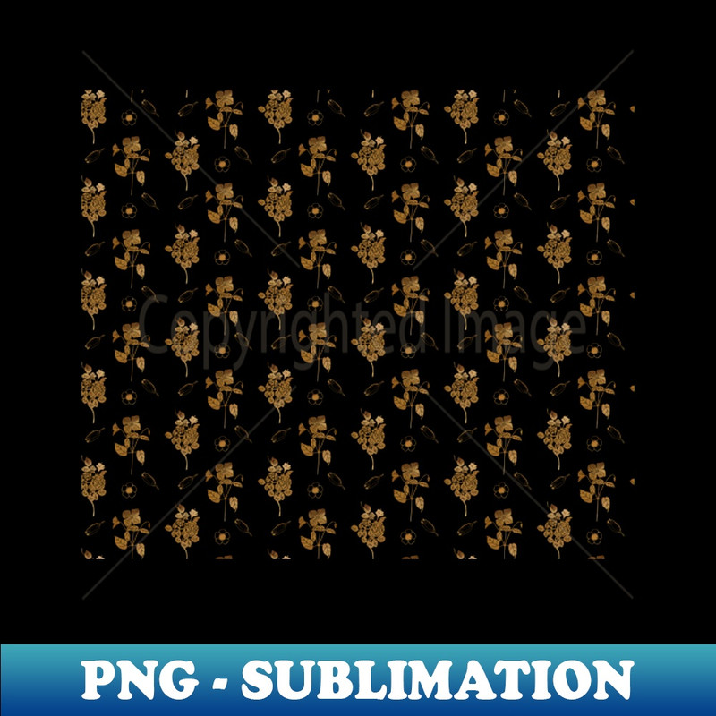 WC-5468_Botanical Gold Pattern Art Nouveau Ornamentals Pattern 5377.jpg