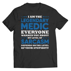 legendary medic shirt, medical shirt, paramedic, medic shirt, gift for her, gift for him, tshirt-1