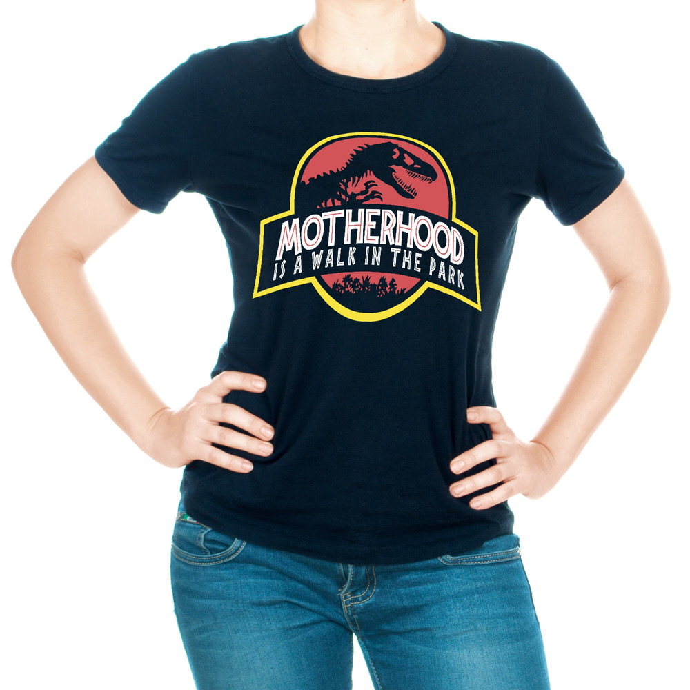 Motherhood is a Walk in the Park T-shirts for Moms, Gifts for Her, Mother's Day Gift, Funny T-shirt for Mom.jpg