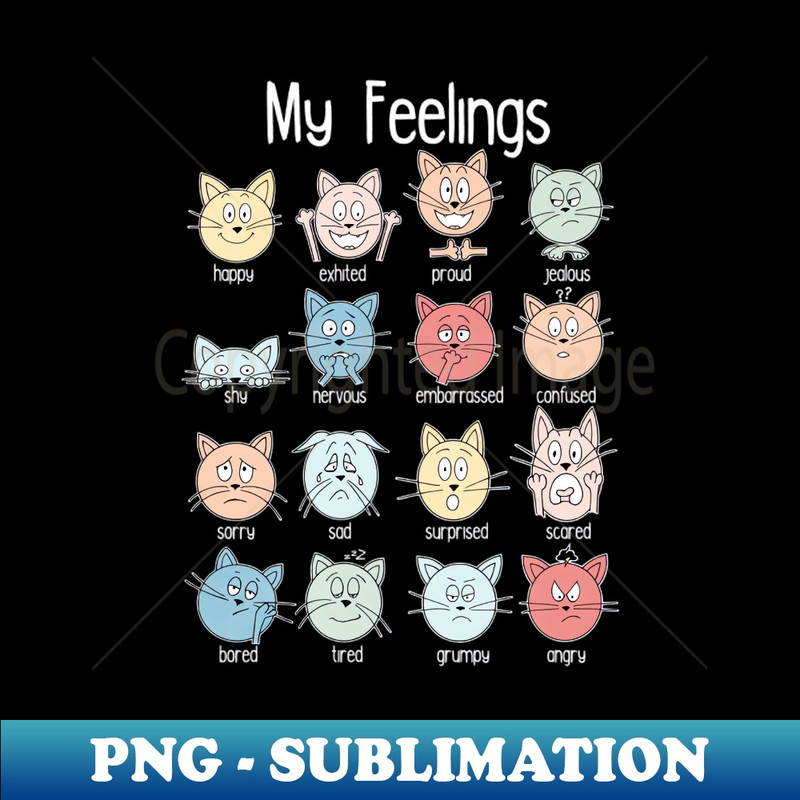 WY-13233_Expressions Print Emotions Print Feelings Print Educational Print for Kids Funny Cat Print Montessori Print Preschool Print Rainbow 5034.jpg