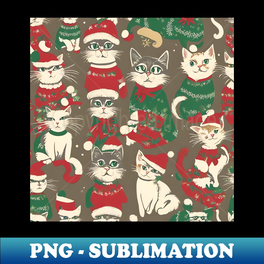 XE-1335_adorable christmas theme kitten pattern 7578.jpg