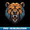 XH-3941_Bear Portrait Animal Grizzly Gym Colorful Workout Motivation Beast Success 6340.jpg