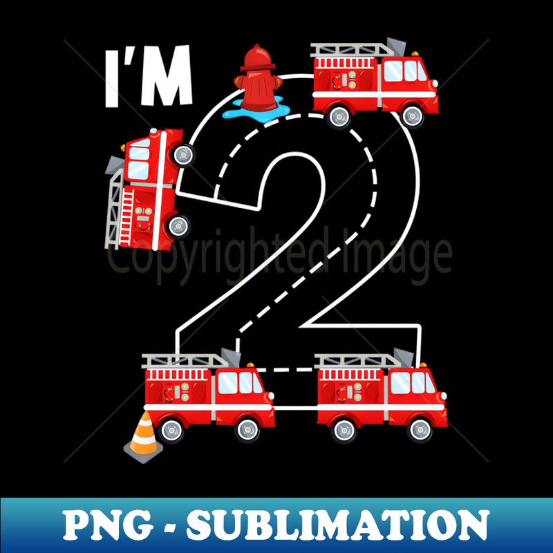 XI-33104_Sound The Alarm Im 2 Birthday Boys Fire Truck Fireman Kid 9376.jpg