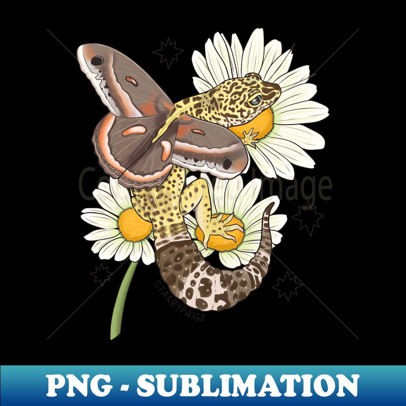 XL-13341_Fairy Leopard Gecko with Cecropia Moth Wings and Daisies 9668.jpg