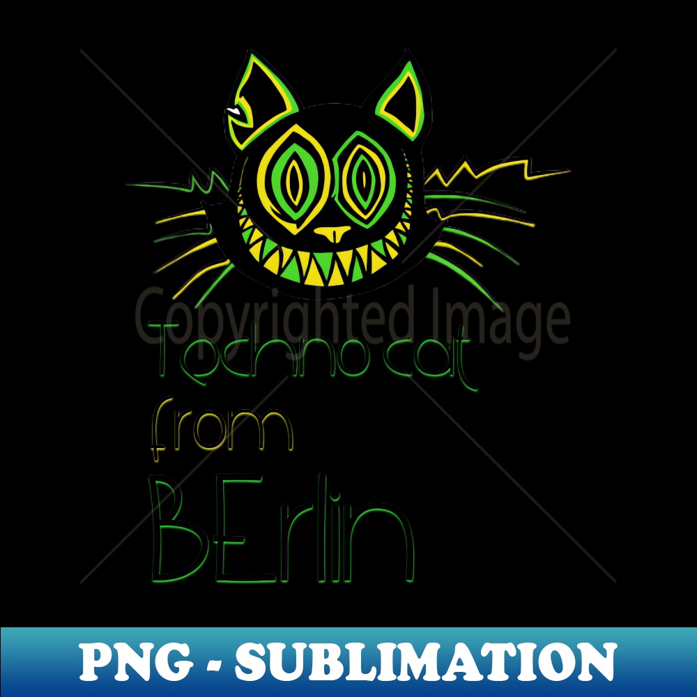 XL-35031_Techno cat from Berlin - Catsondrugscom - Techno Party Ibiza Rave Dance Underground Festival Spring Break  Berlin Good Vibes Trance Dance technofashion