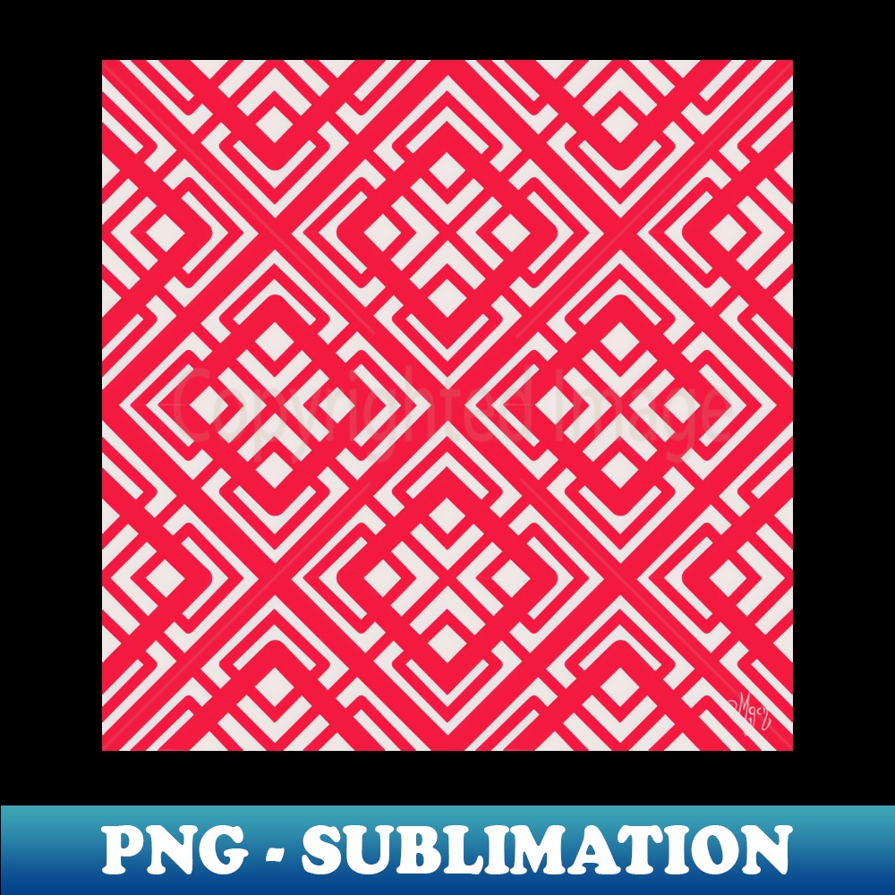 XS-29925_Red geometric pattern 5713.jpg