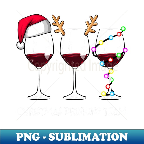 XT-7701_Christmas Drinking Team Shirt Funny Wine Christmas Tshirt Wine Glass Holiday Gift Funny Christmas Holiday Party Tee 5810.jpg