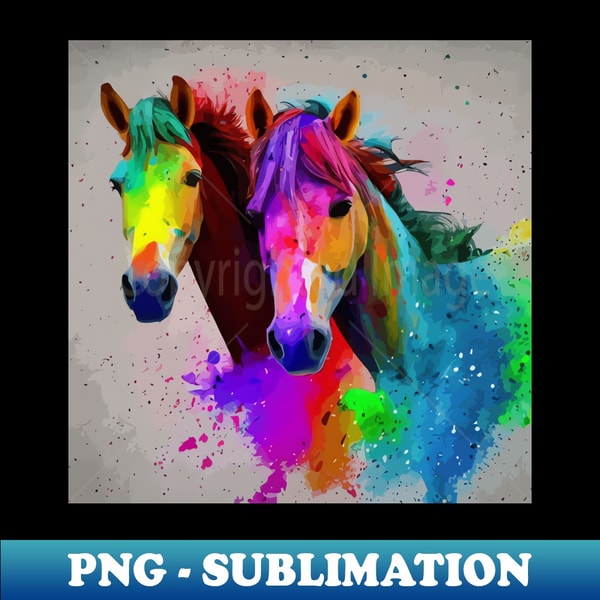 XW-8594_Colorfull horse vector 9421.jpg