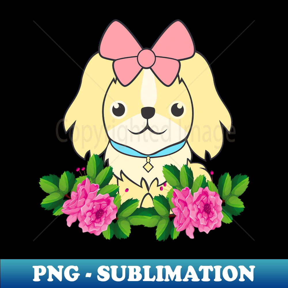 YC-28835_Pretty Dog Animals Flower 3879.jpg