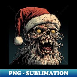 rotting saint nicholas - digital sublimation download file - fashionable and fearless