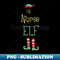 YI-35913_The Nurse Elf Shirt Christmas Elf Tee Matching Family Tshirt Funny Christmas Holiday Gift 3549.jpg