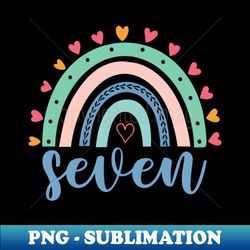 birthday awesome since 2016 7th birthday gifts 7 years old - premium png sublimation file - revolutionize your designs