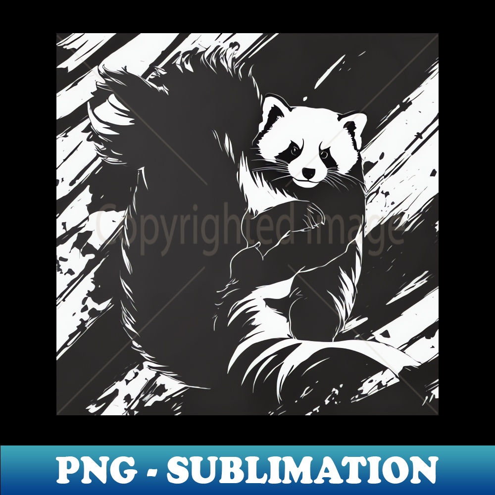 YN-29980_Red Pandas Shadow Silhouette Anime Style Collection No 89 8713.jpg