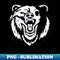 YN-8771_Cool black bear head design with a angry face 3242.jpg