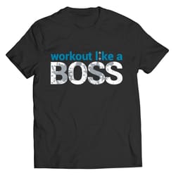 workout like a boss shirt, like a boss tee, unisex womens funny shirt, womens fitness shirt, workout shirt, womens shirt