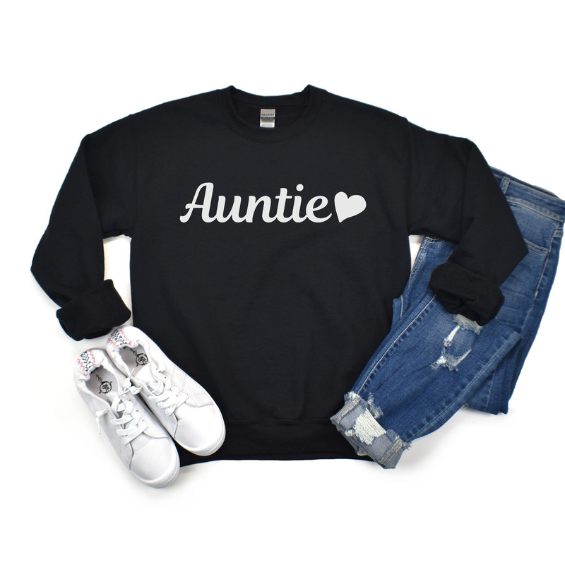 Auntie Sweatshirt Auntie Shirt Sweatshirt for Auntie Cute Aunt Sweatshirts Gifts for Aunt Auntie Shirt for Aunt Gift Christmas Gift for Aunt 2.jpg
