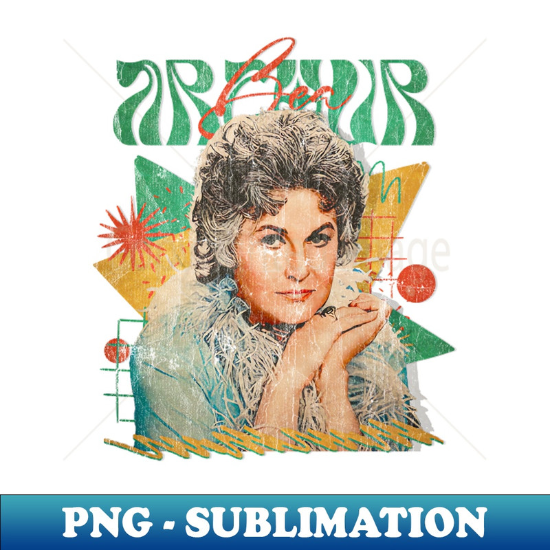 ZA-38402_VINTAGE POP RETRO -Bea Arthur Golden Girls- STYLE 70S 8839.jpg