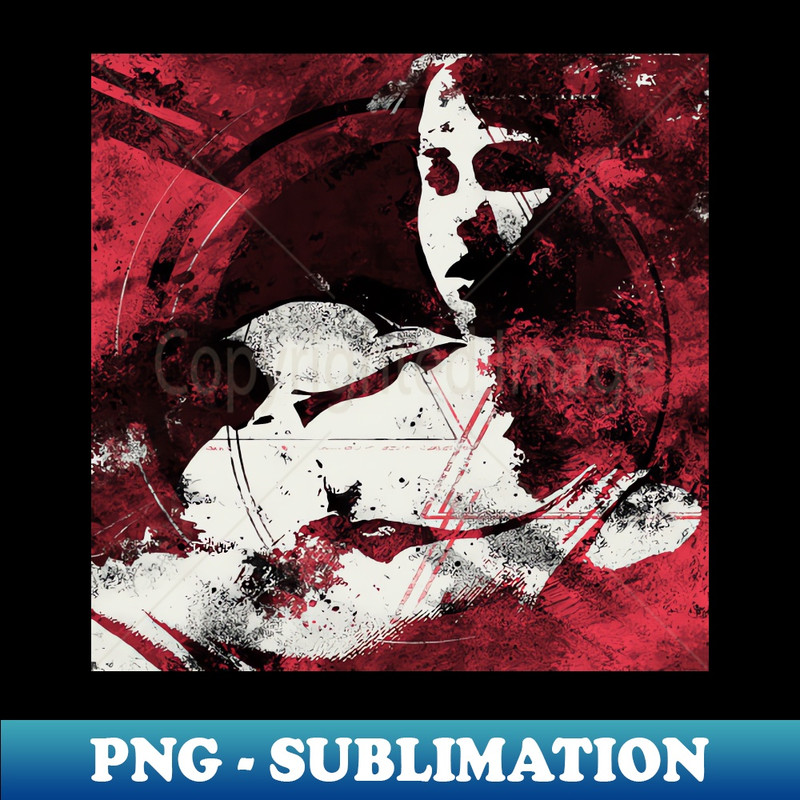 ZB-31814_Secrets Within I red  sexy girl silhouette graffiti painting 5441.jpg