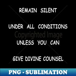 Divine Counsel - Elegant Sublimation PNG Download - Transform Your Sublimation Creations