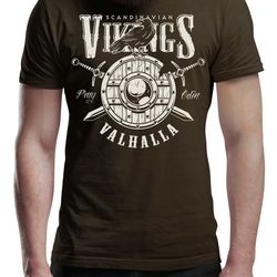 crow & shield pray to odin t-shirt epic valhalla viking tee shirt norway norse mythology viking shirt unisex