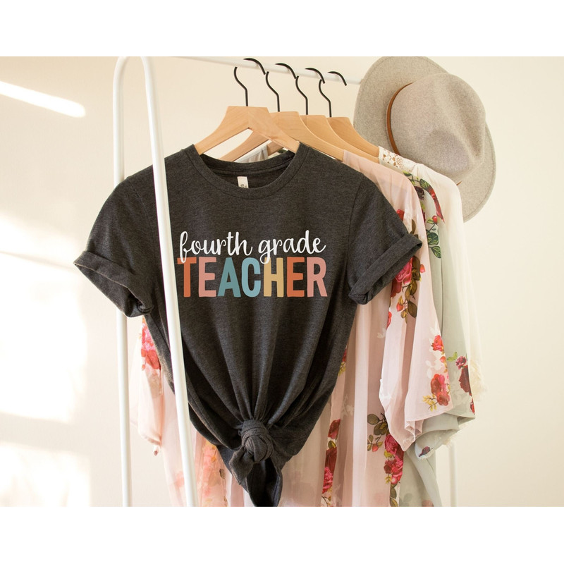 Fourth Grade Teacher Shirt 4th Grade Teacher Shirts Back to School Shirt Fourth Grade Team Shirts Teacher Gift Teacher Appreciation Gift 6.jpg