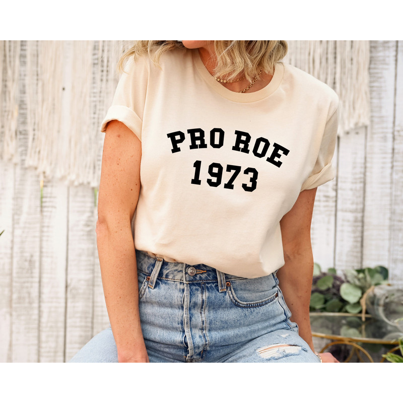 Pro 1973 Roe Shirt  Protect Roe vs. Wade Shirt  Roe 1973 Vintage Retro Shirt  Pro Choice Feminist Tee.jpg