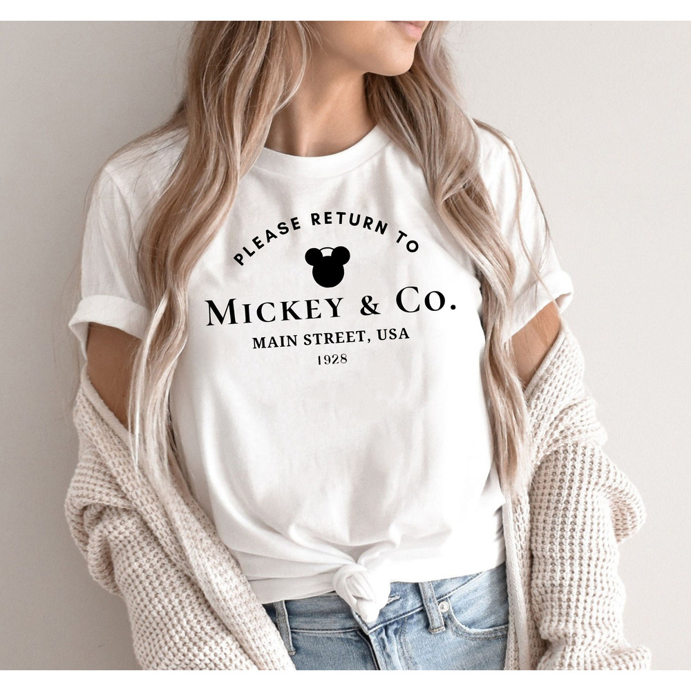 Return to Mickey & Co T-Shirt, Disneyworld shirt, Main Street USA, Disney Trip Shirt, 2023 shirt 2.jpg