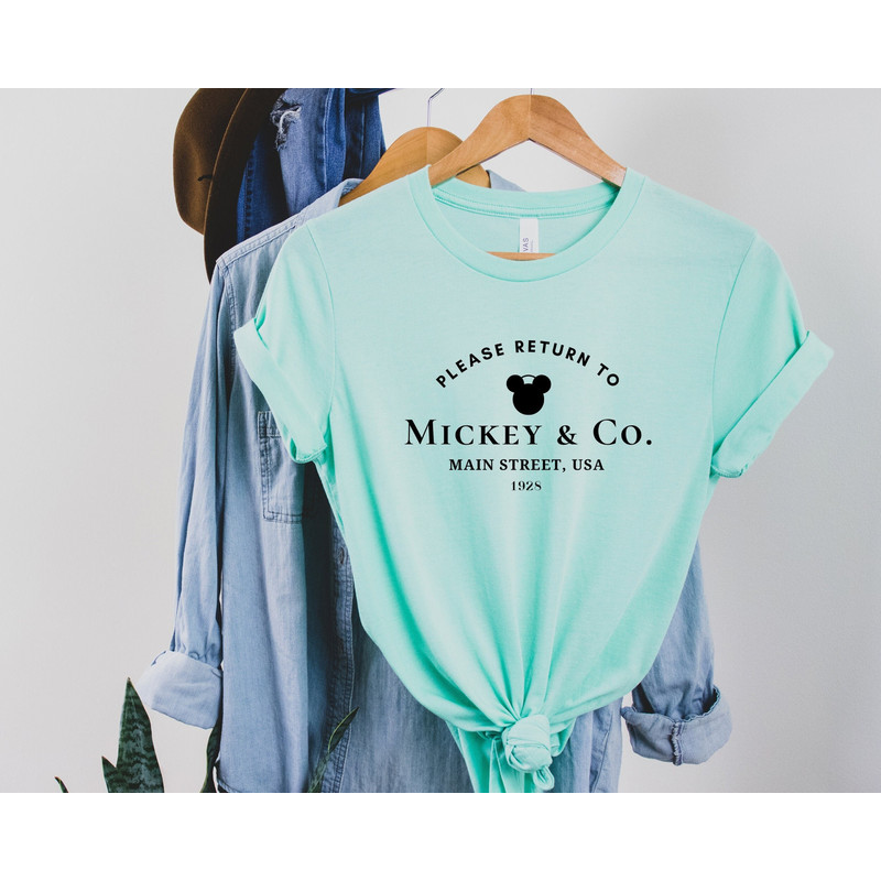 Return to Mickey & Co T-Shirt, Disneyworld shirt, Main Street USA, Disney Trip Shirt, 2023 shirt 3.jpg
