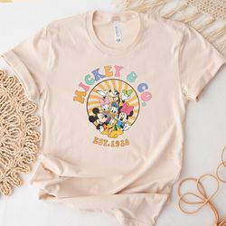 vintage mickey co 1928 shirt, mickey and friends shirt, retro mickey and co shirt, retro vintage disney tshirt, disneyw