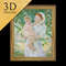 Mother and Child in the Garden by Ada Walter Shulz, 3d Printed with texture and brush strokes looks like original oil-painting, code273.jpg