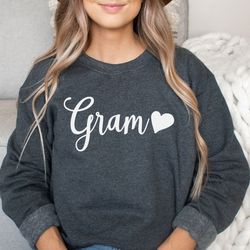 gram sweatshirt, sweatshirts for gram, cute gram sweatshirts, gifts for gram, gram shirt for grandma, grandma gift, gram