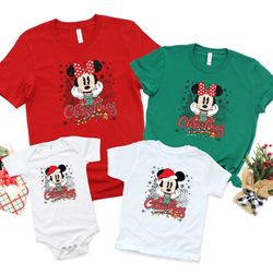 disney christmas shirt, mickey and minnie shirt, disney couple shirt, matching family disney shirt, christmas vacation s